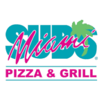 A logo of suds miami pizza and grill