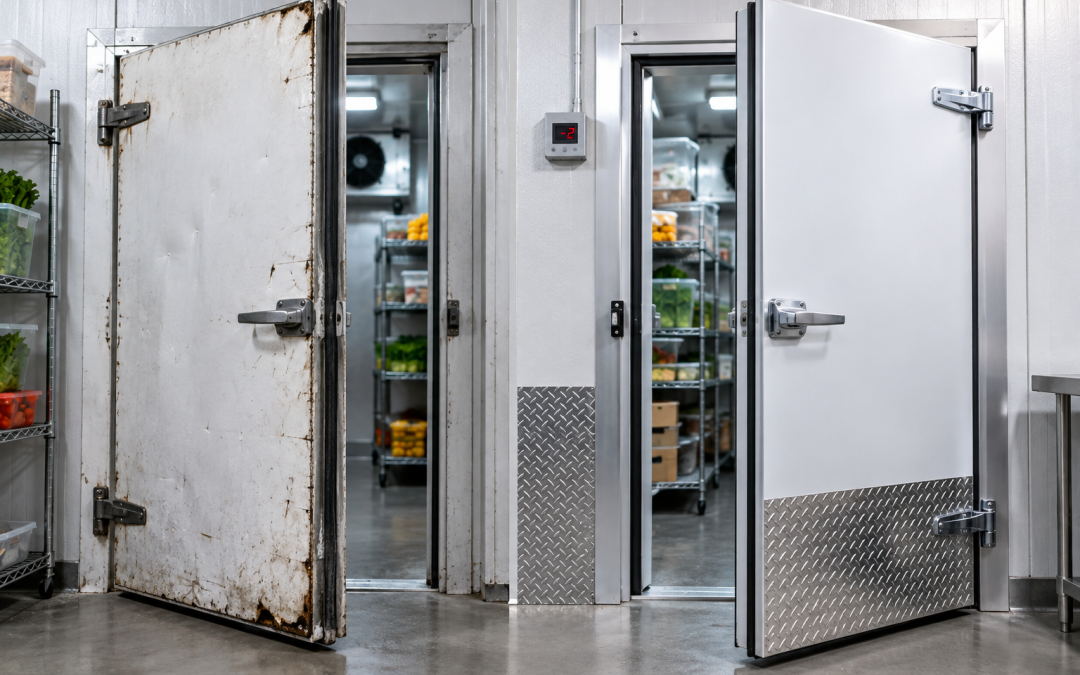 Walk-In Cooler Door Repair vs. Replacement: How to Decide